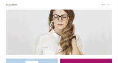 Desktop Screenshot of annikaweller.com